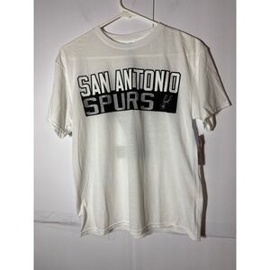 Majestic San Antonio Spurs Kawhi Leonard‎ Youth XL White NBA Jersey T Shirt